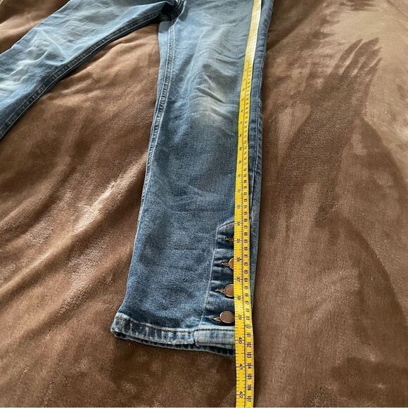 Boden High Rise The Chester Slim Fit Ankle Jeans Pockets Zip Size 6L - Picture 6 of 16